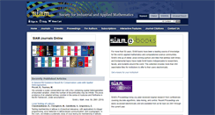 Desktop Screenshot of epubs.siam.org